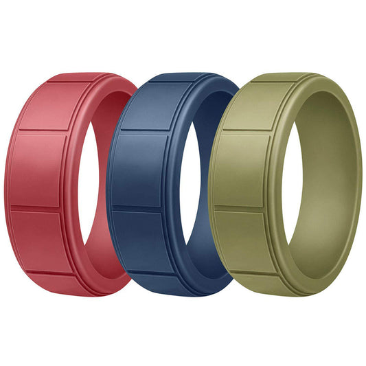 Unique Mens Silicone Wedding Bands